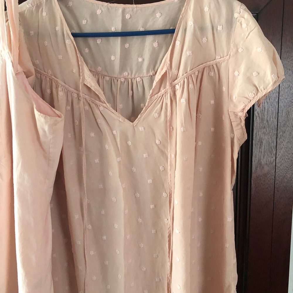Gap shirt set, light peach